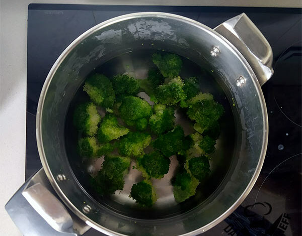 cocción del brócoli
